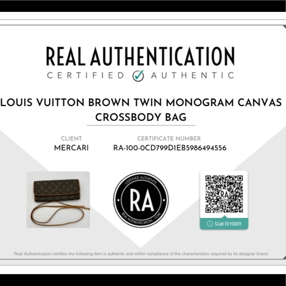 Louis Vuitton Monogram Twin Pochette with COA - Picture 17 of 17